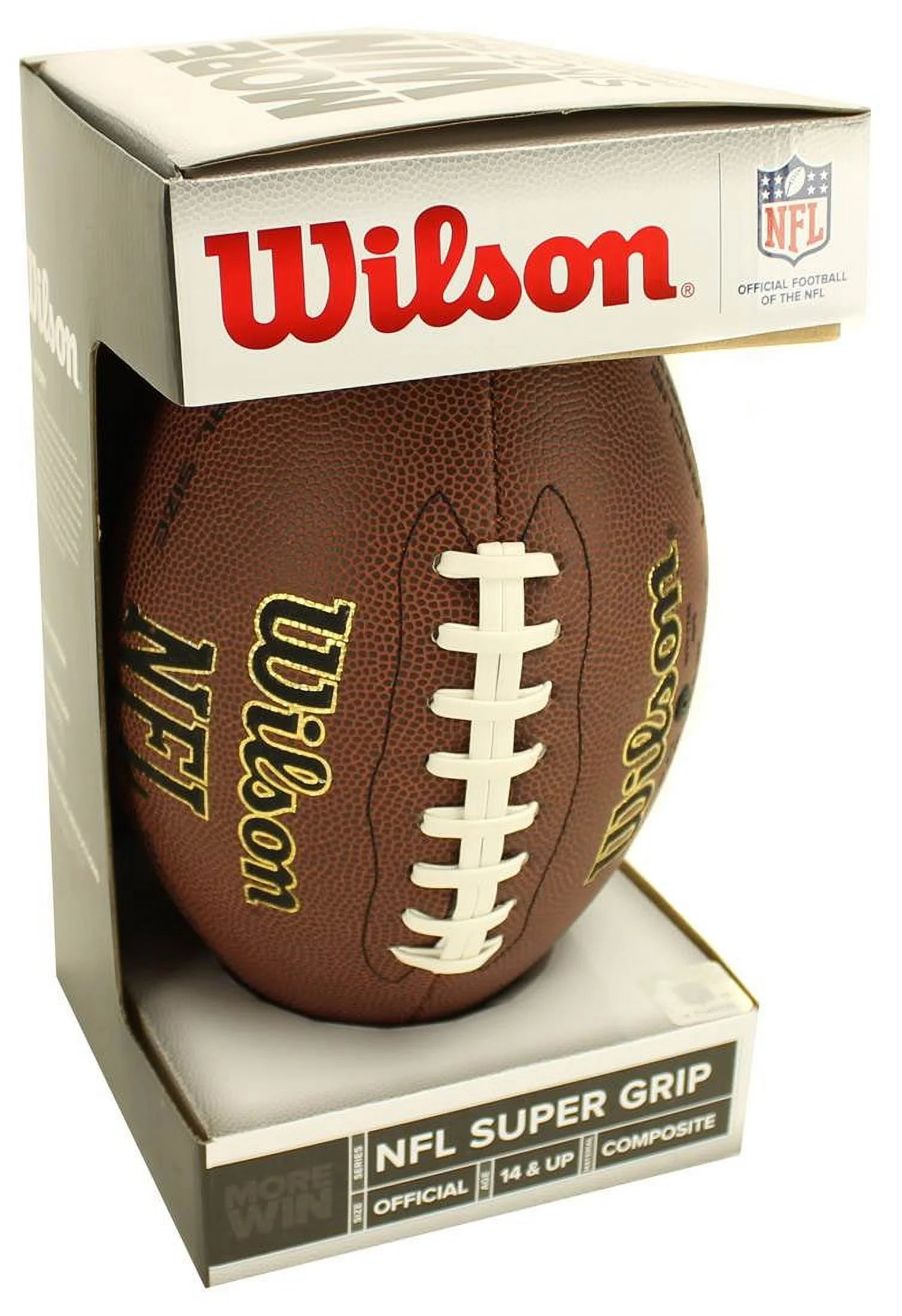 NFL Official Size Super Grip Composite Leather Game Football - NEW!