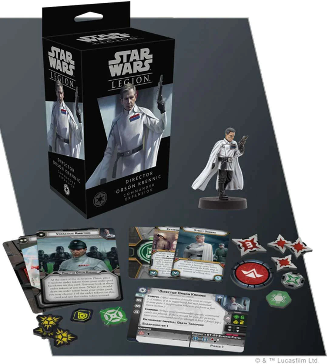 Star Wars: Legion - Director Orson Krennic Commander Expansion by