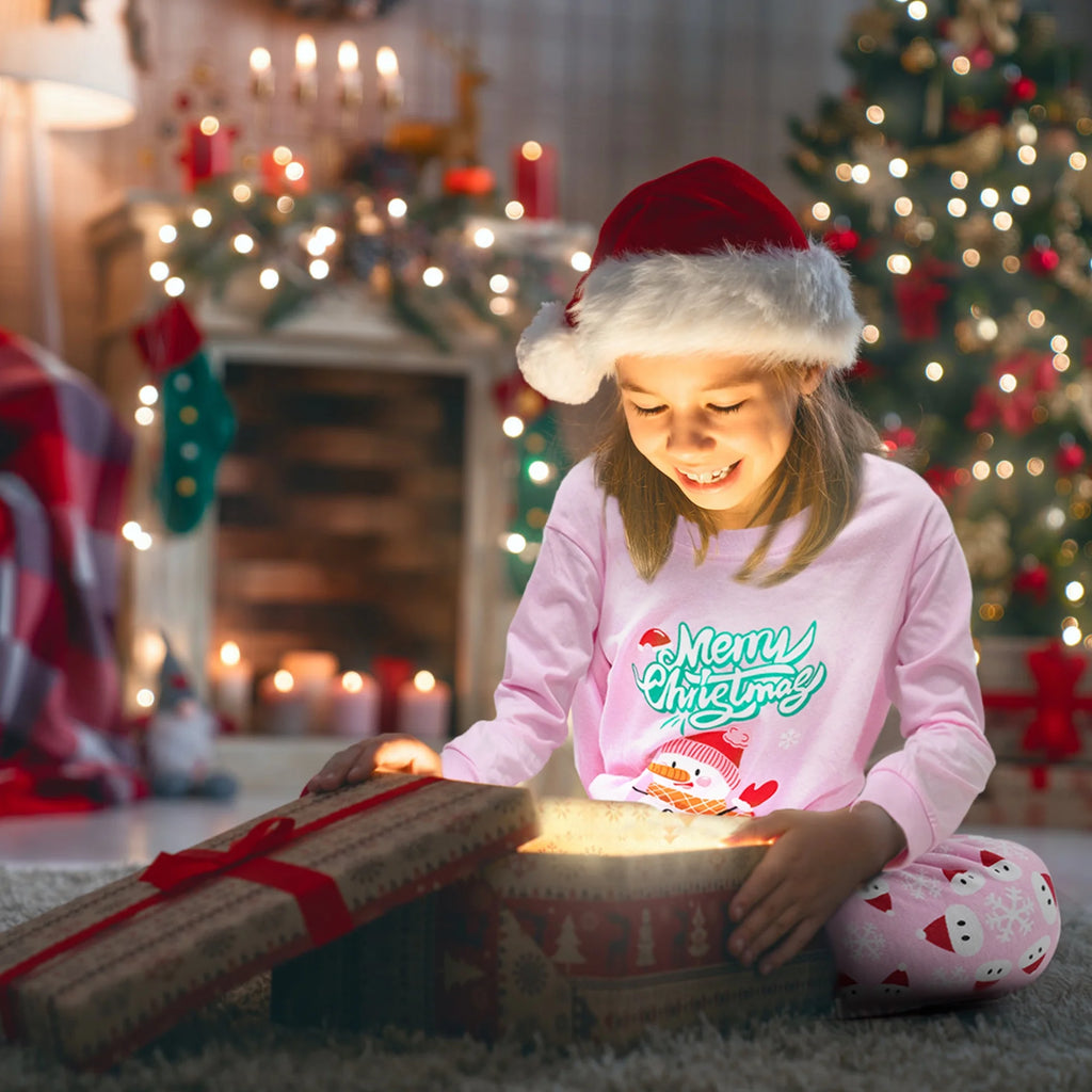 Boys Dinosaur Christmas Pajamas Toddler Kids Sleepwear Boys Girls Santa Claus Pajamas Winter Nightwear 2-12 Years