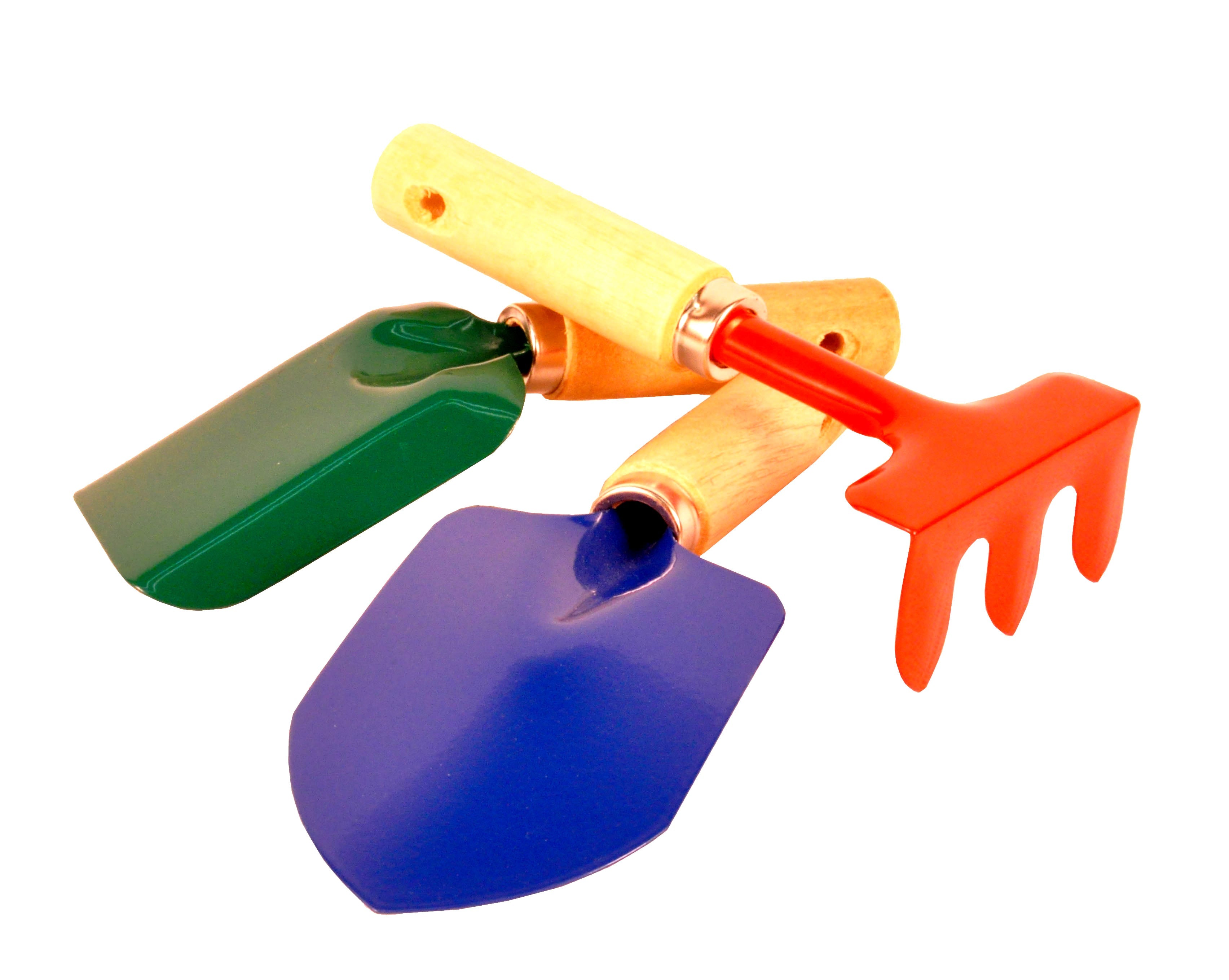 JUSTFORKIDS KIDS GARDEN TOOL SET WITH TOTE