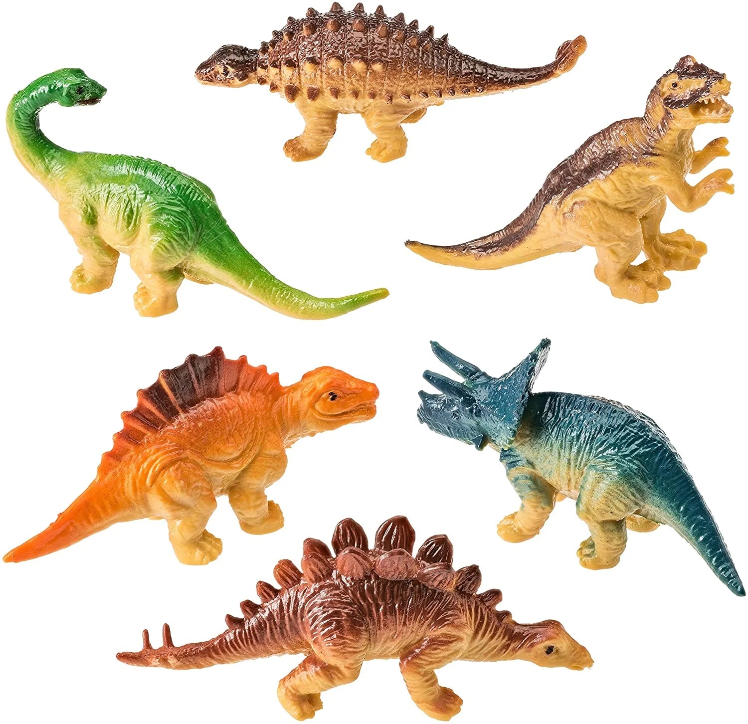 JURASSIC DINOSAUR TRACTOR TRAILER WITH 6 MINI DINOSAURS 