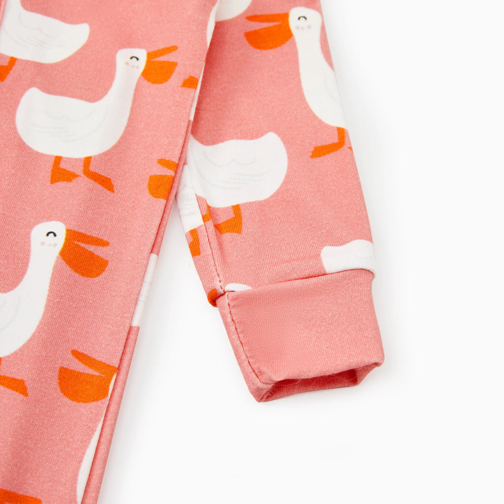 Baby Girl Clothes Unisex Viscose from Bamboo Footless Zip Sleepwear Long Sleeve Snug Fit Baby Pajamas for Newborn Infant Boys Girls Baby Gifts Sleeper 2Pack,0-3 Months