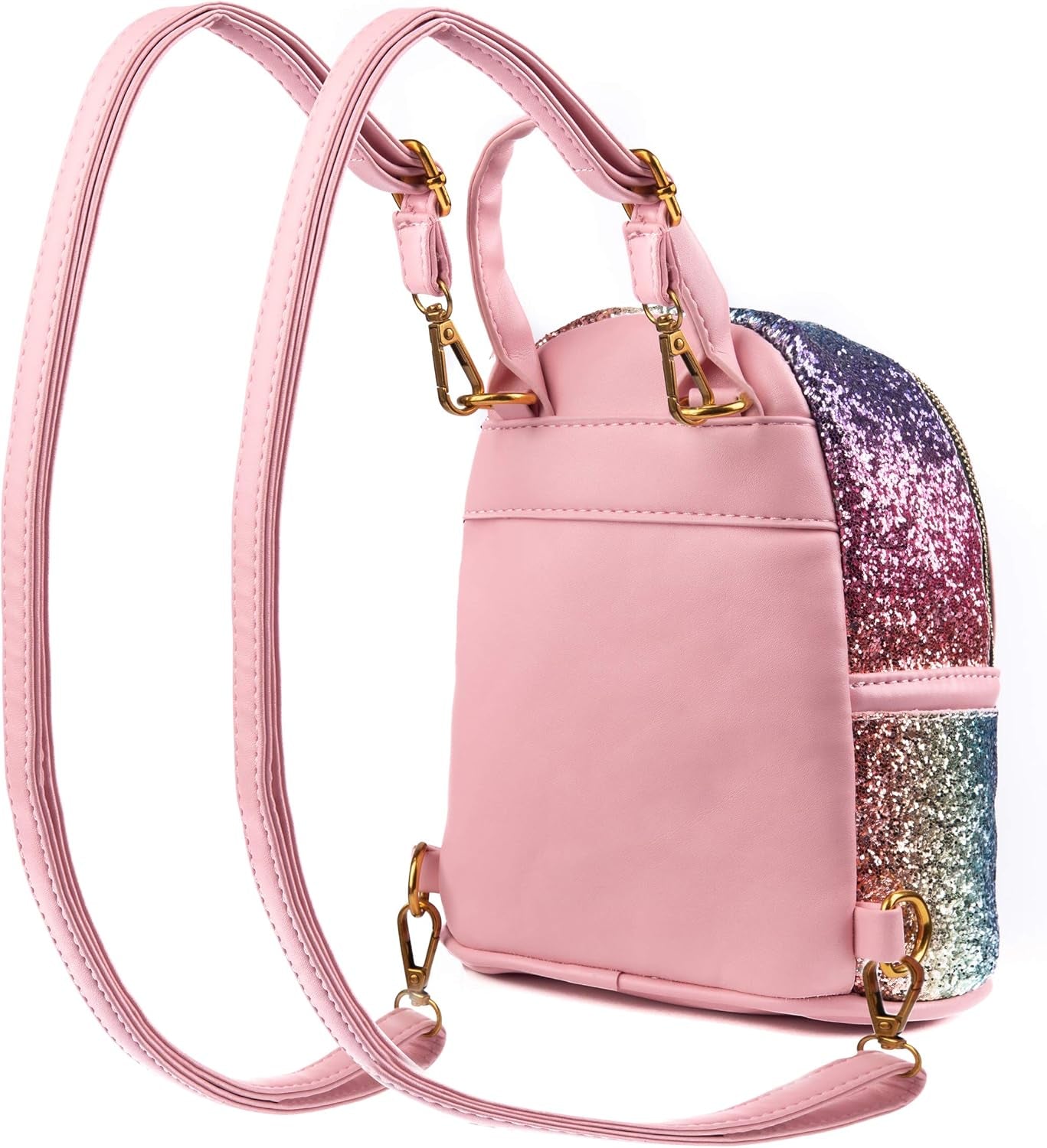 BLING MINI BACKPACK/CROSSBODY BAG