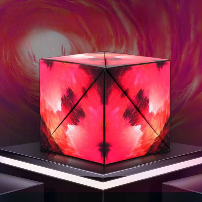 Shasibo Cube: Transformative Magnetic 3D Puzzle and Stress Relief Fidget Toy for Kids