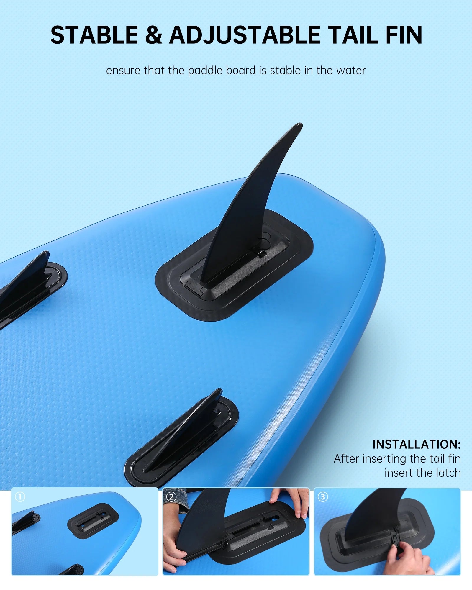 6" Thick Inflatable Stand Up Paddle Board with Accessories, Carry Bag & Fast Pump - Perfect for Adults & Youth!