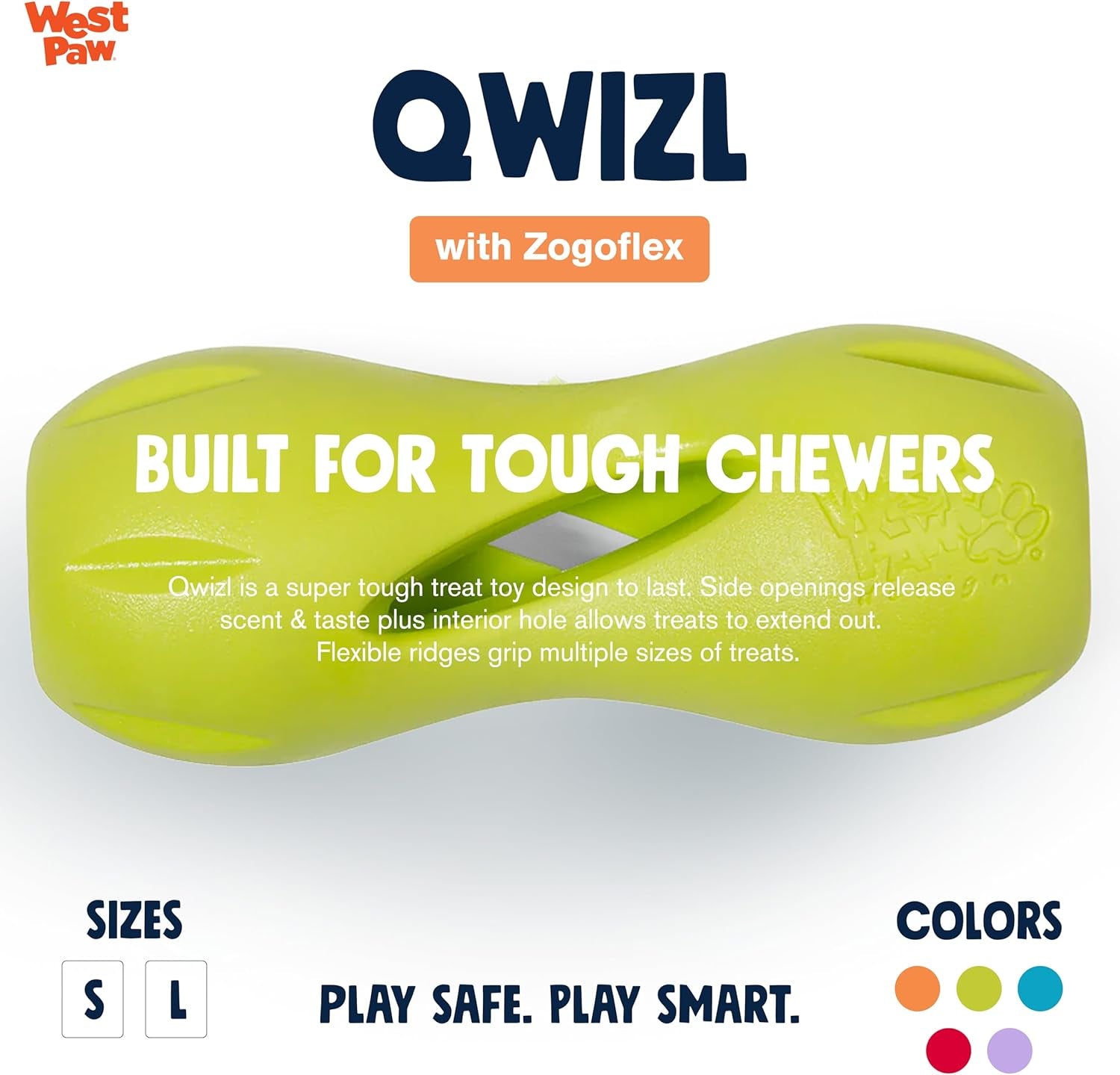 INTERACTIVE TREAT DISPENSING PUZZLE TOY FOR DOGS 