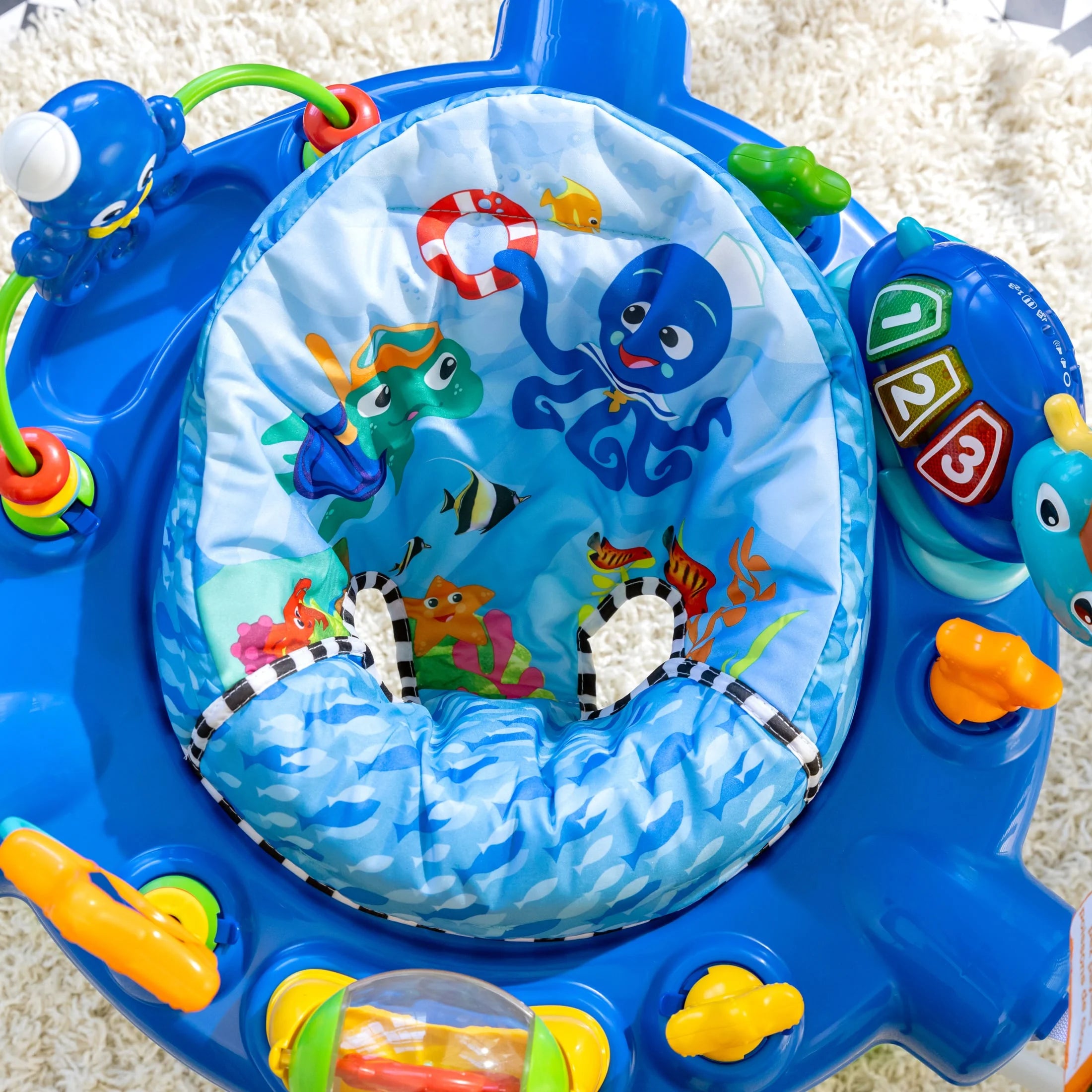 Neptune's Ocean Discovery Jumper - Fun Activity Center for Babies 6 Months+