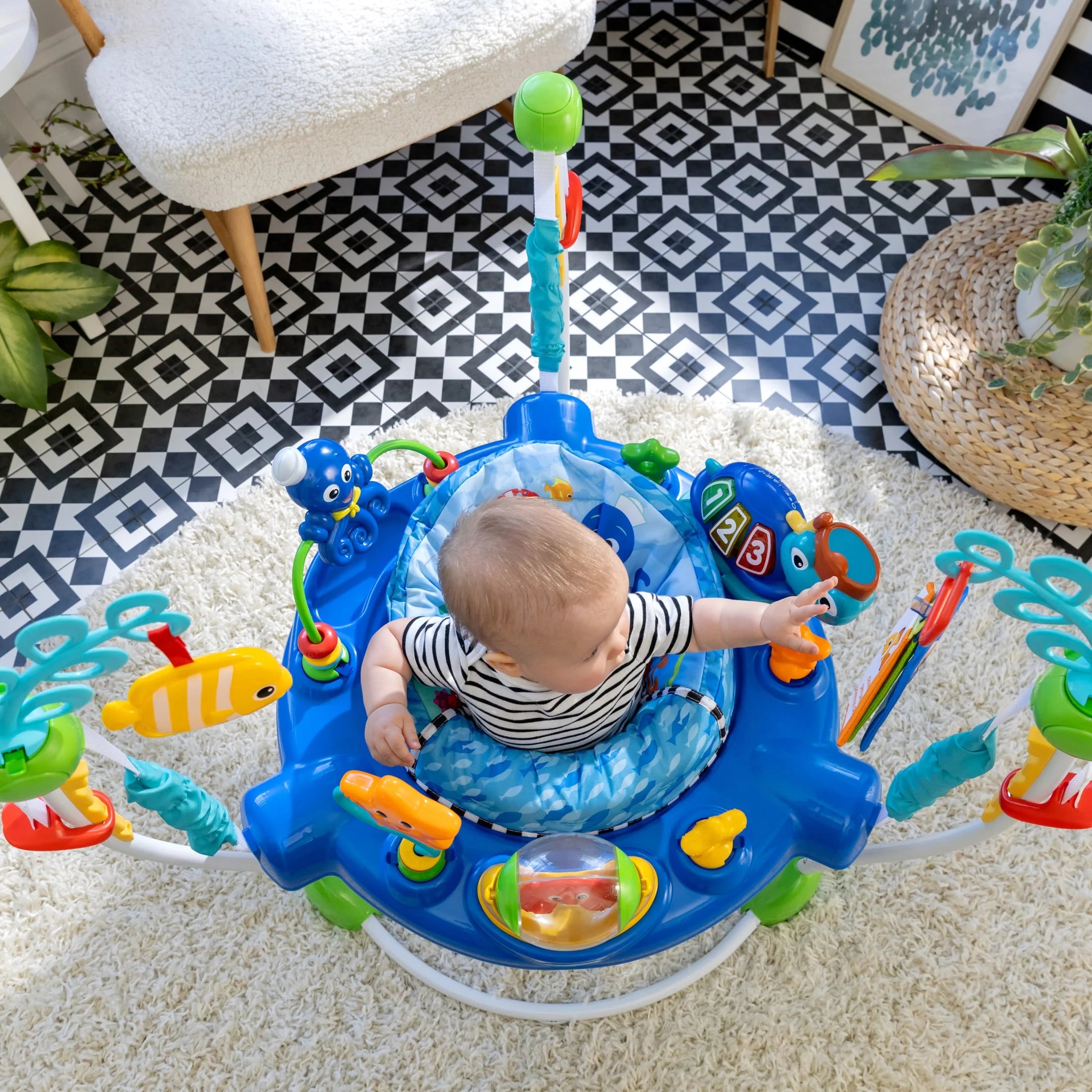 Neptune's Ocean Discovery Jumper - Fun Activity Center for Babies 6 Months+
