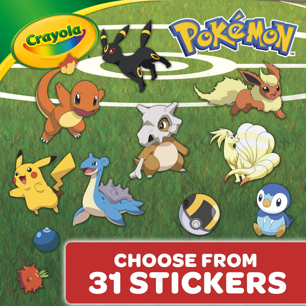 Pokémon Charmander Coloring Art Case - 50 Piece Set for Creative Kids! Perfect Gift Idea!