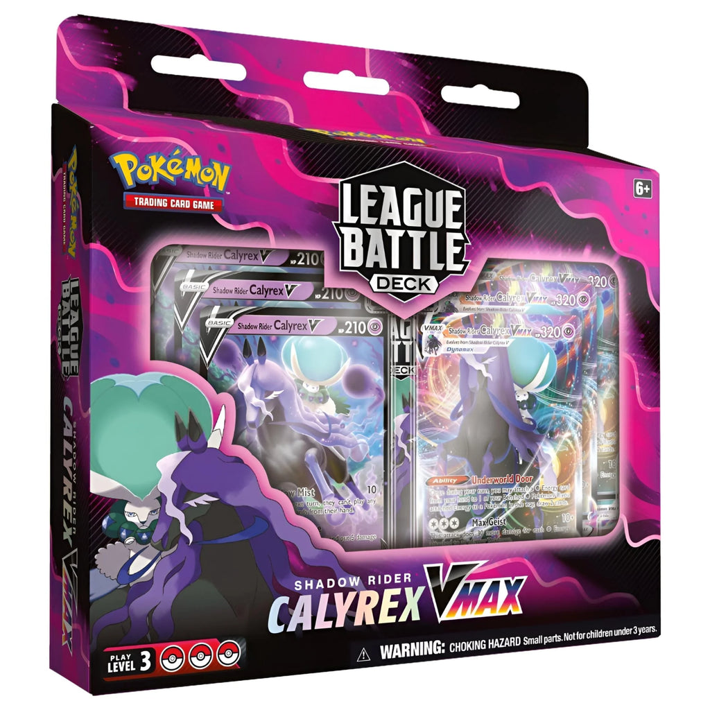 Shadow Rider Calyrex VMAX League Battle Deck - Ultimate Pokémon Card Collection in Multicolor!