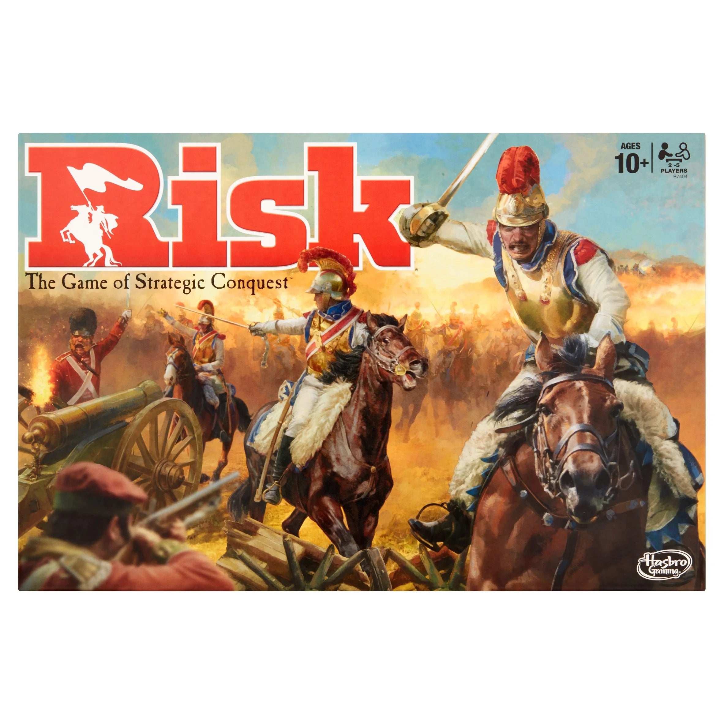 Ultimate Risk Board Game: Strategic War Fun for 2-5 Players, Ages 10+ - Perfect for Family Game Night!