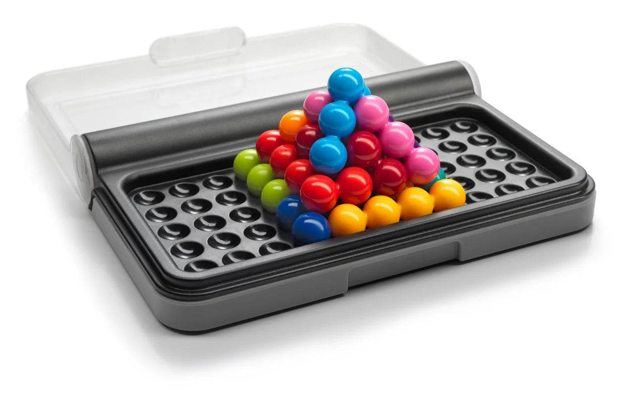 IQ Puzzler Pro - Compact 3D Puzzle Game with 120 Challenging Brain Teasers