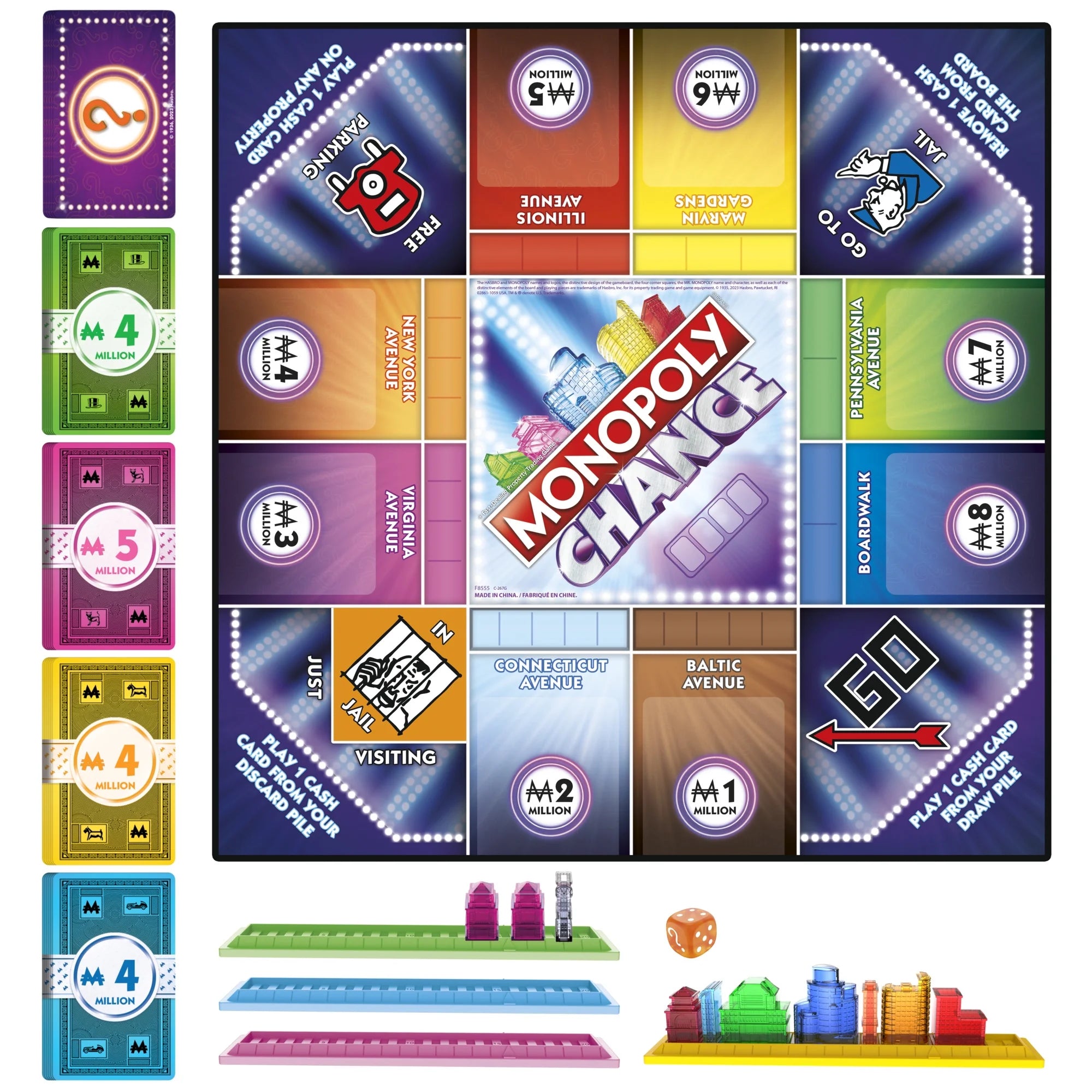 Fast-Paced  Chance Board Game - Play in Just 20 Minutes, Perfect for Ages 8+!