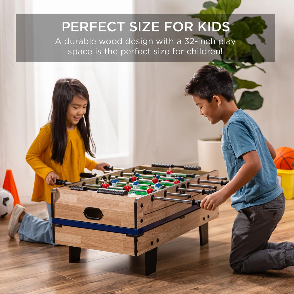 4-in-1 Multi Game Table for Kids - Pool, Air Hockey, Foosball & More!