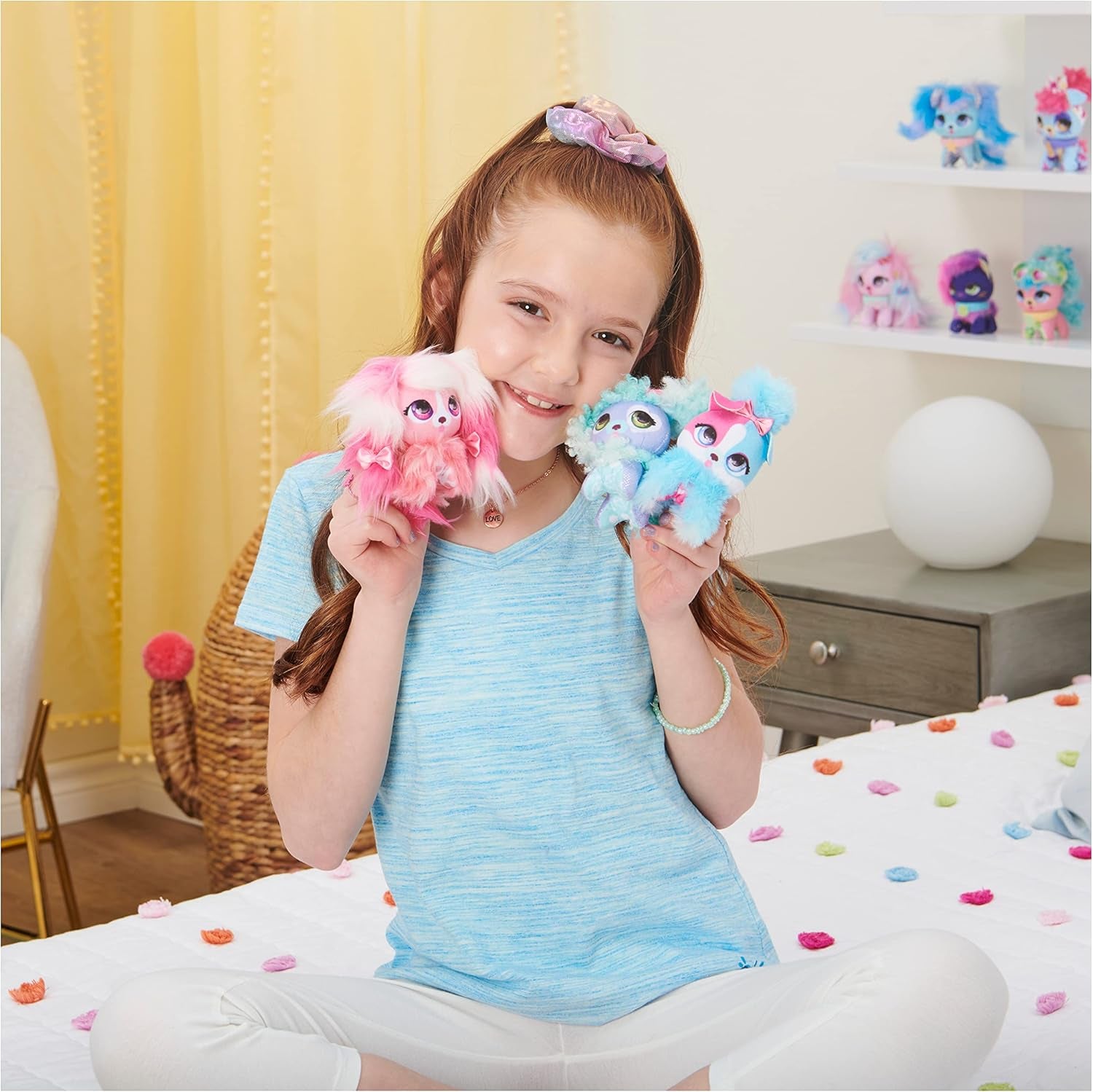 FLUFFY BFFs 3-PACK OF PLUSH TOYS: AGES 5+