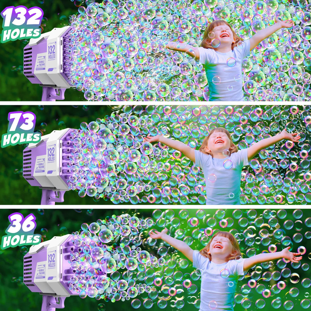 BUBBLE MACHINE: INDOOR/OUTDOOR FUN! GREAT FOR AGES 5-8+  