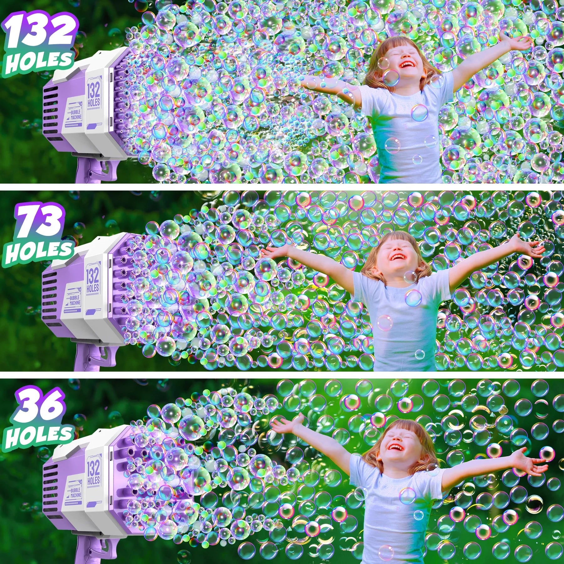 BUBBLE MACHINE: INDOOR/OUTDOOR FUN! GREAT FOR AGES 5-8+  