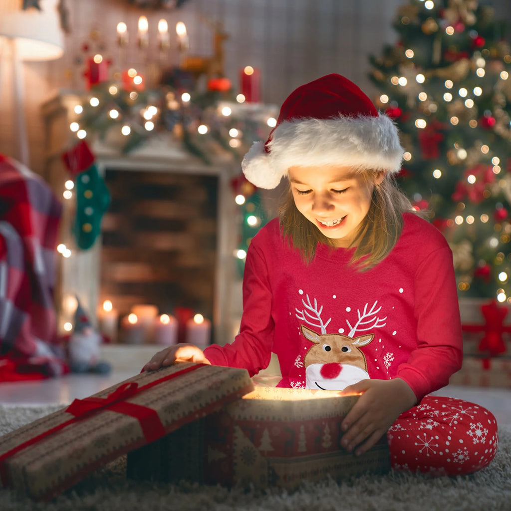 Boys Dinosaur Christmas Pajamas Toddler Kids Sleepwear Boys Girls Santa Claus Pajamas Winter Nightwear 2-12 Years