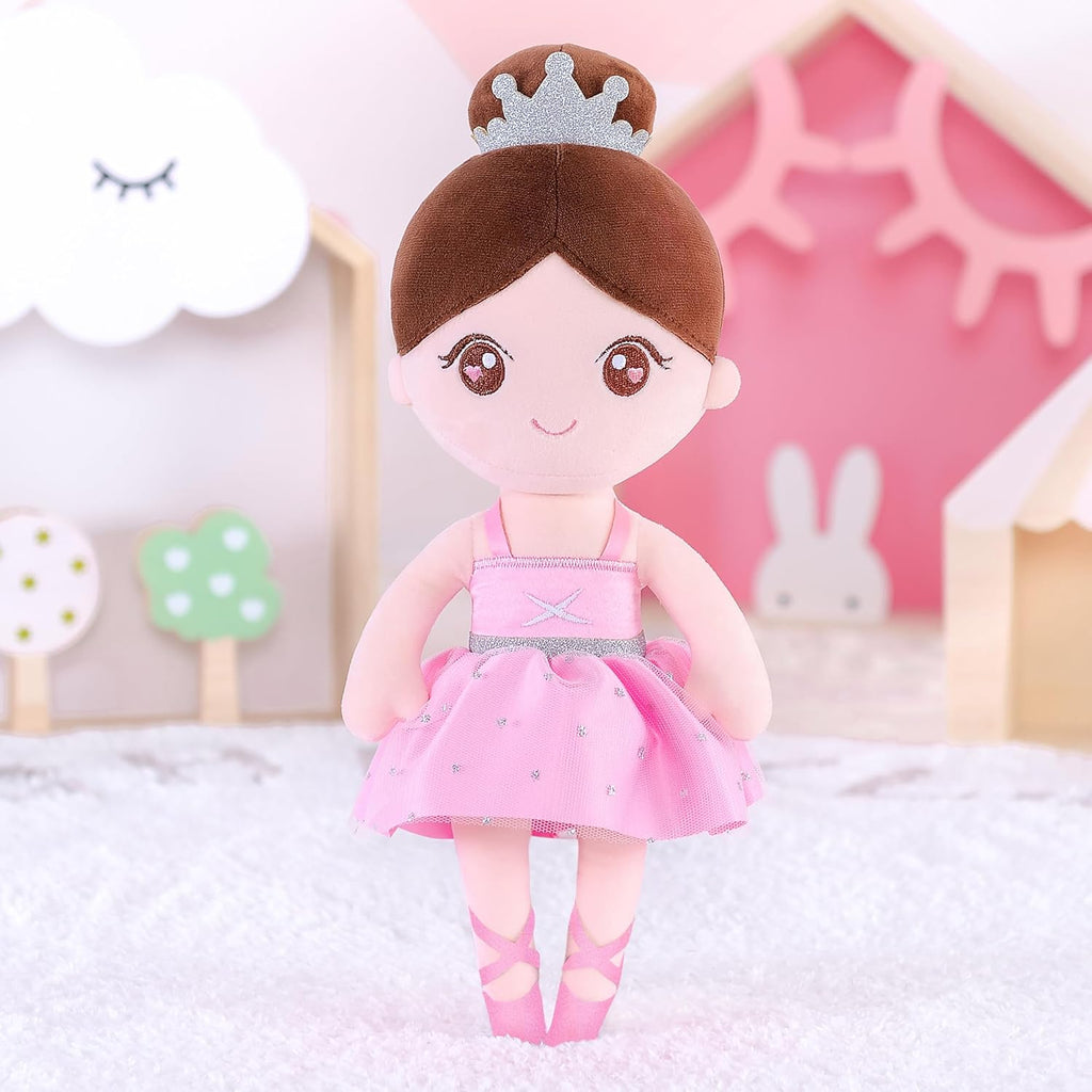 SOFT PLUSH BALLET DOLL: PINK
