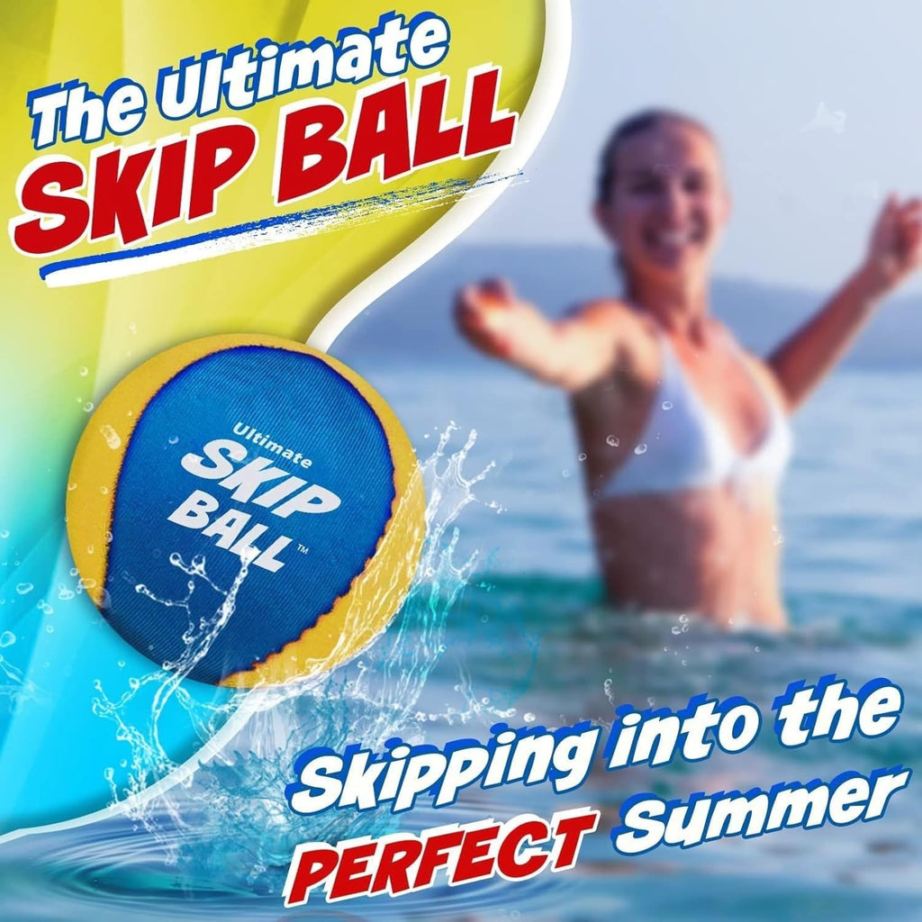 ULTIMATE SKIP BALL WATER BOUNCING BALL SET (2 PACK) 