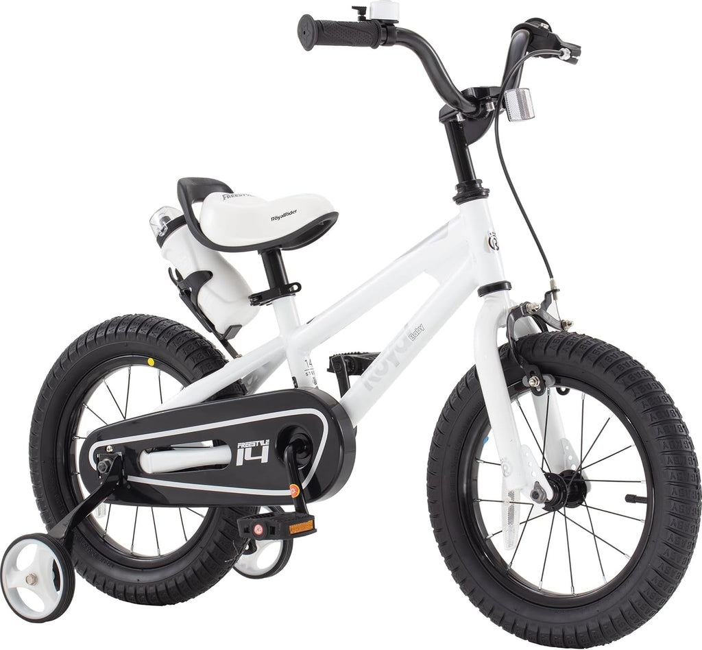 Freestyle Classic & EZ Balance Switchable Bicycle for Kids, Available in 12", 14", 16", and 18" Sizes, Suitable for Ages 3-10