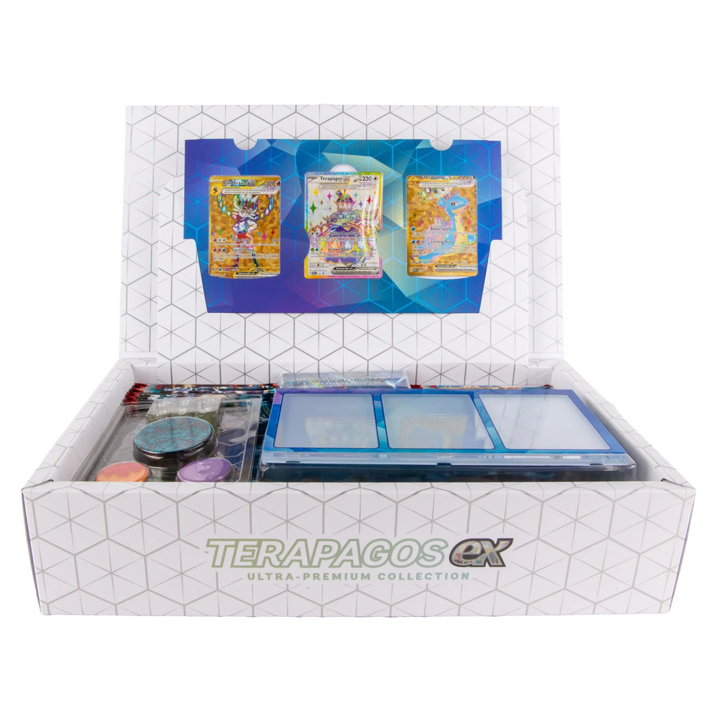 Pokémon Terapagos EX Ultra Premium Collection - Ultimate Collector's Set!