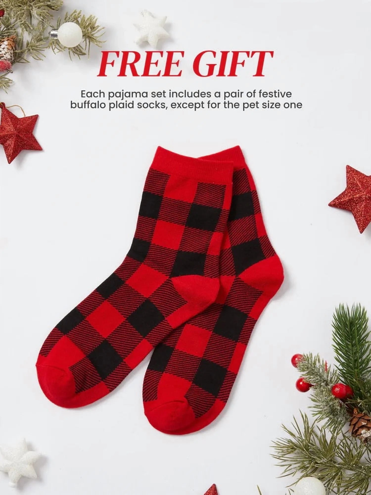 Baby Christmas Pajamas One Piece Romper Baby Christmas Gifts with Socks Family Matching Pajamas Holiday Pjs Baby Girl Clothes Newborn Boy Clothes 12-18 Months