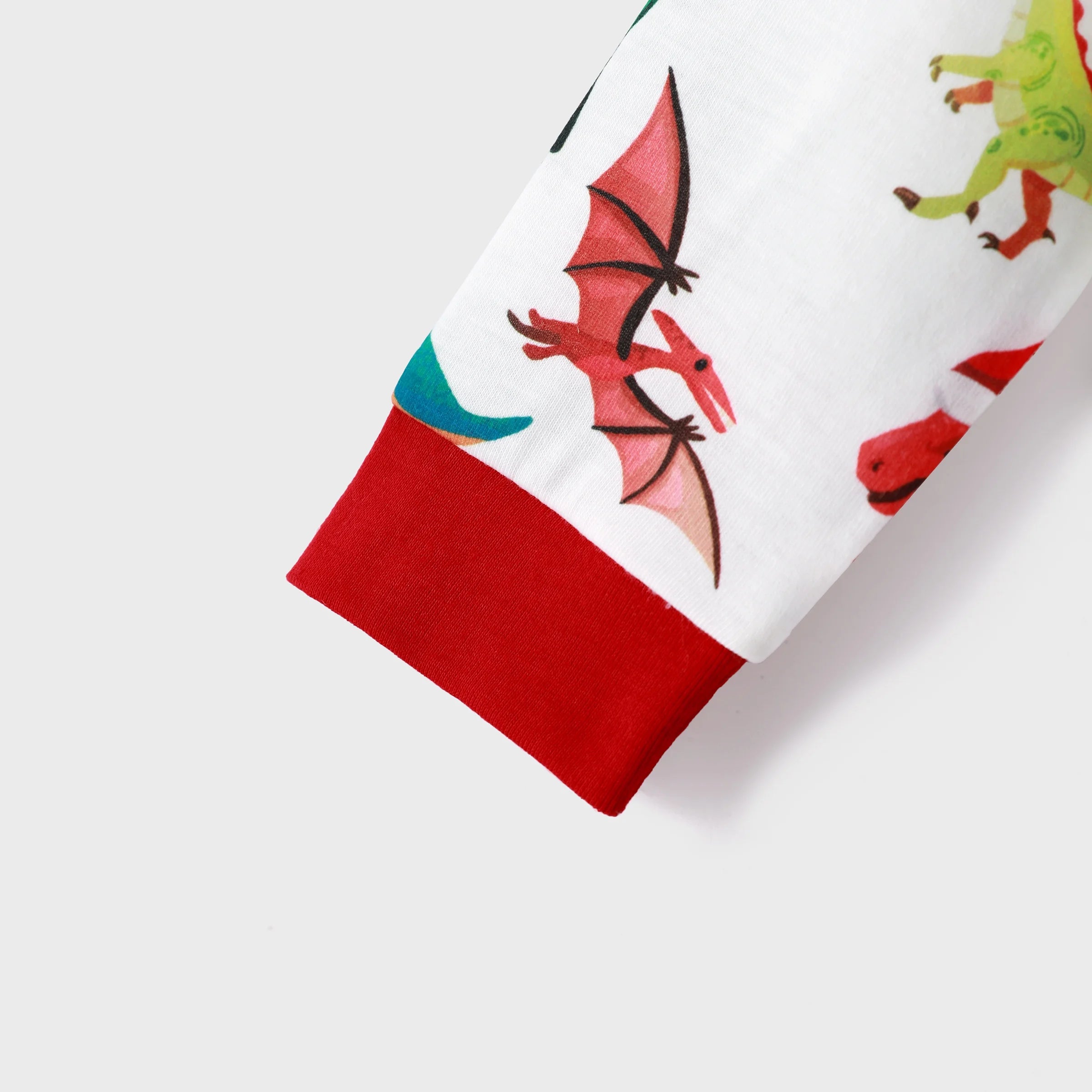 Baby Christmas Pajamas Family Matching Hooded One Piece Long Sleeve Dinosaur Costume Sleepwear Newborn Infant Clothes with Christmas Socks 12-18 Months