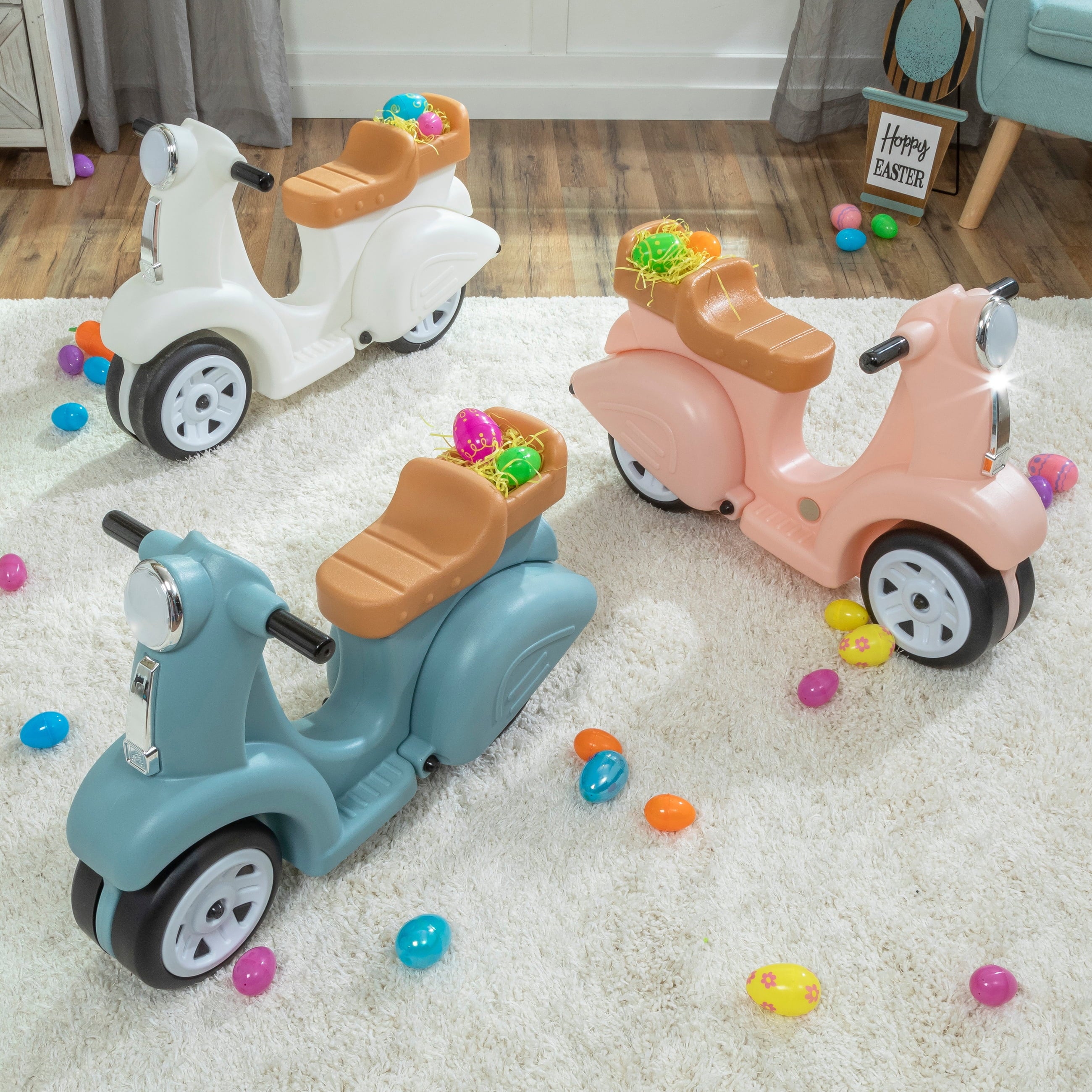 Aqua Scooter Ride-On Toy for Toddlers - Fun Foot-to-Floor Adventure for Ages 18 Months to 4 Years