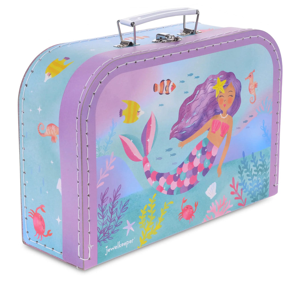 15-PIECE GIRLS PLAY TIN TEA SET WITH CARRYING CASE