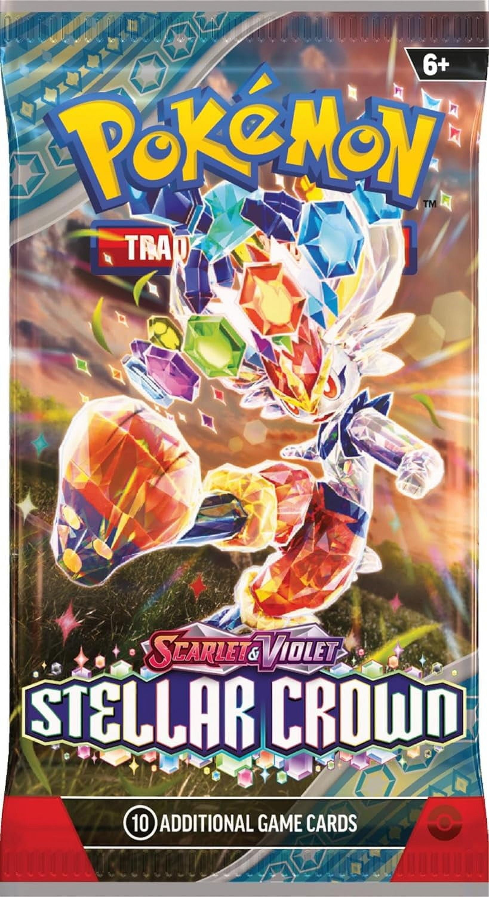 Trading Card Game: Scarlet and Violet Stellar Crown Booster Box - 36 Premium Packs for Ultimate Collectors