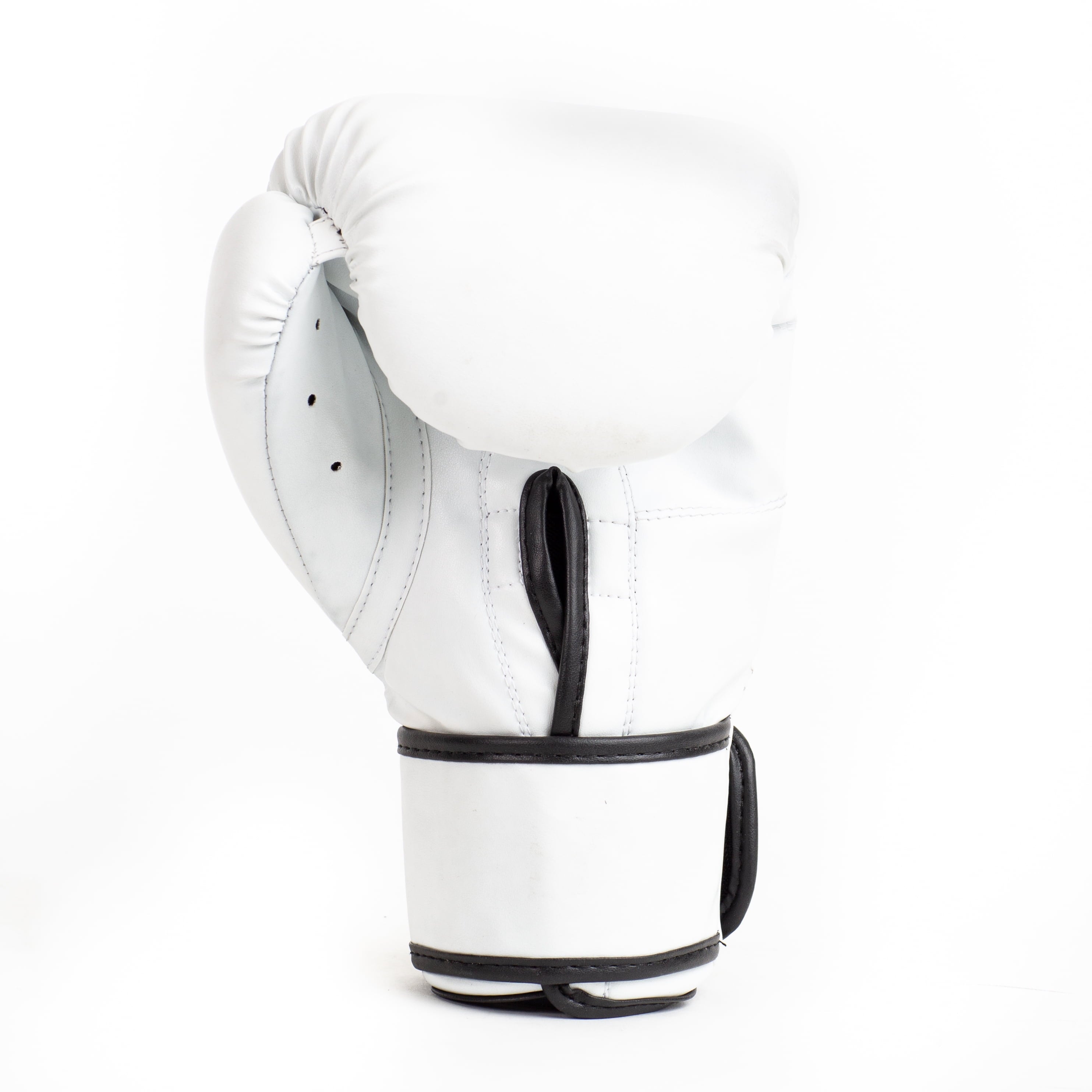 White Synthetic Leather Core Training Gloves - Perfect Fit S/M for Boxing Excellence