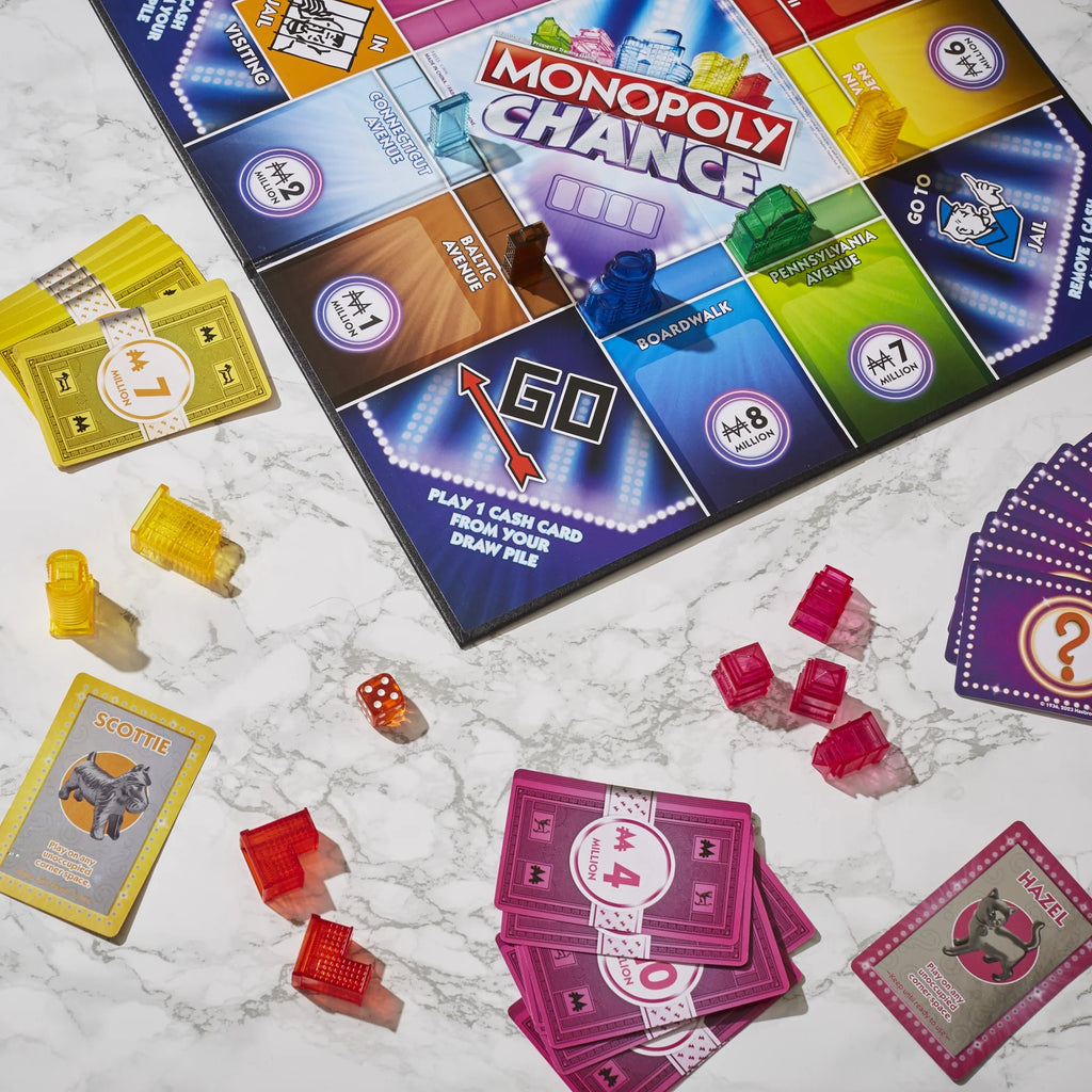 Fast-Paced  Chance Board Game - Play in Just 20 Minutes, Perfect for Ages 8+!