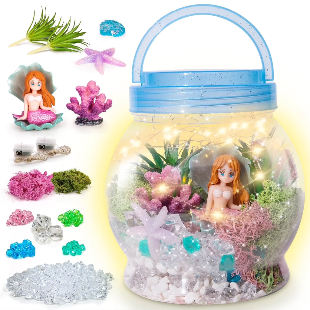 GIRLS MERMAID NIGHT LIGHT CRAFT KIT: AGES 5-12 