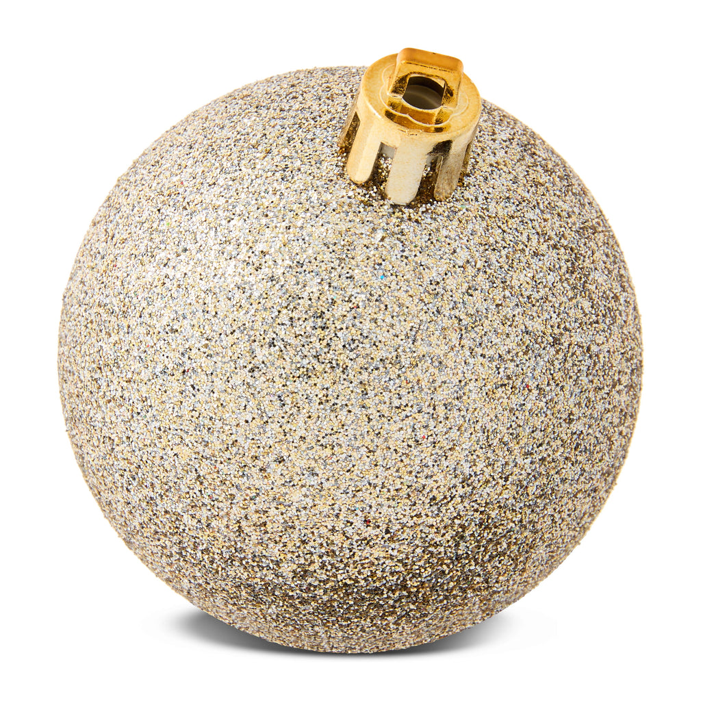 24-Count Champagne Shatterproof Ball Christmas Ornaments, 2.36 In, by