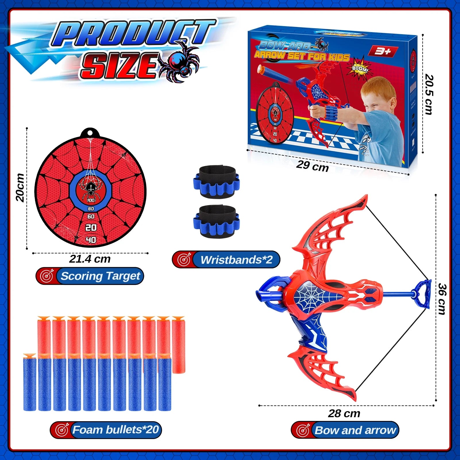 Ultimate Kids Bow and Arrow Set - Fun Outdoor Archery Toys for Boys and Girls Ages 3-12, Perfect Gift for Young Adventurers!