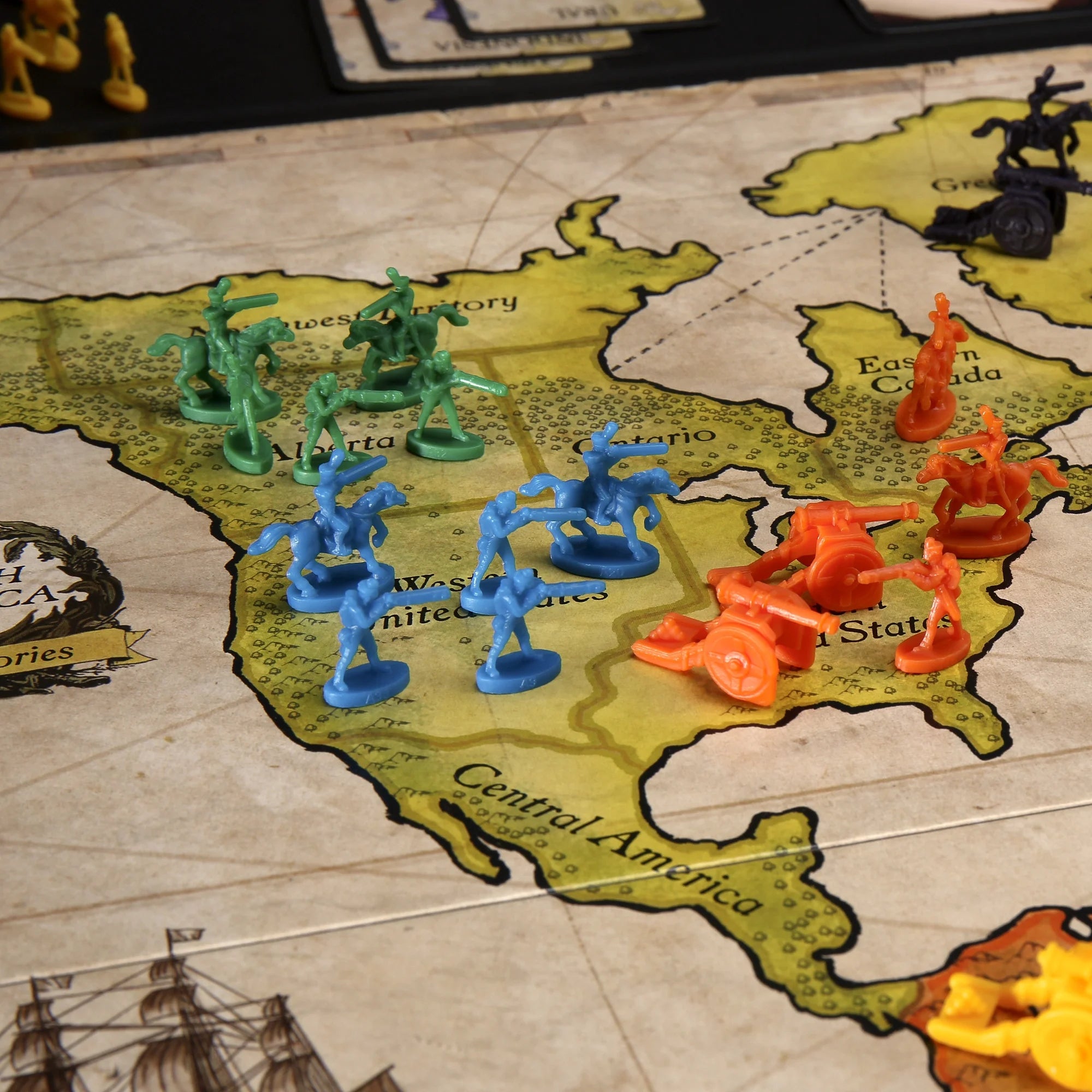 Ultimate Risk Board Game: Strategic War Fun for 2-5 Players, Ages 10+ - Perfect for Family Game Night!