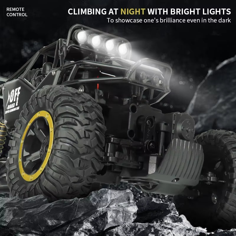 1:16 / 1:24 4WD RC Car with Led Lights Radio Remote Control Cars Buggy Off-Road Control Trucks for Children Toys