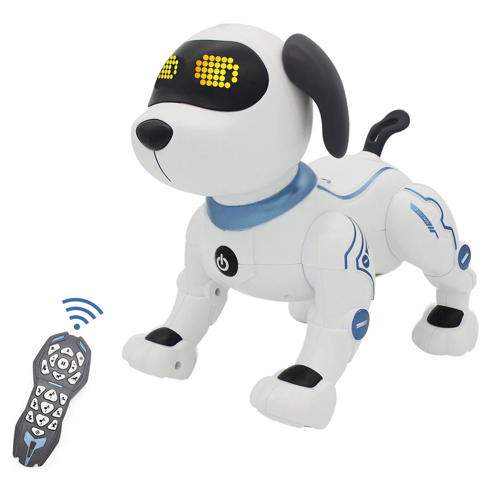 Interactive Voice Control Robo Dogs - Smart Remote Control Toy with 8 Fun Features for Kids