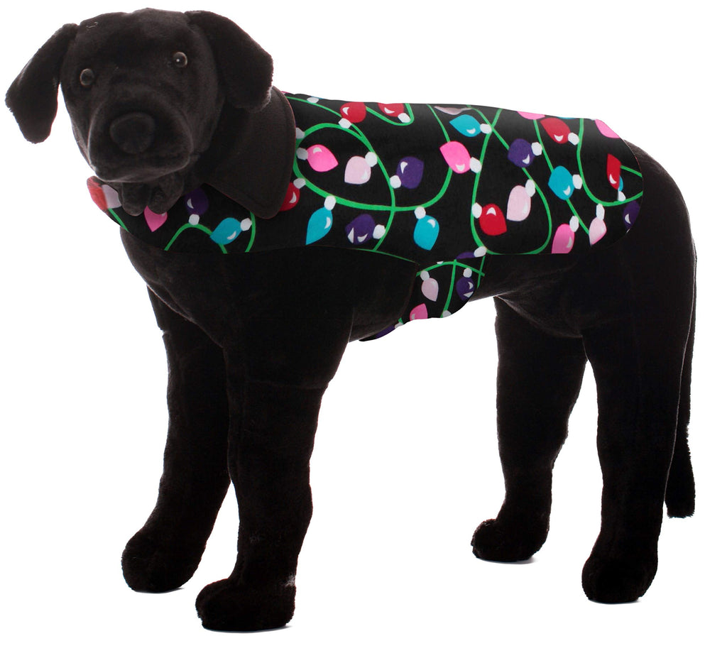 Family Flannel Kids Pajama Set Coordinated, Cozy Sleepwear for All (Christmas Lights - Infant, 2T)