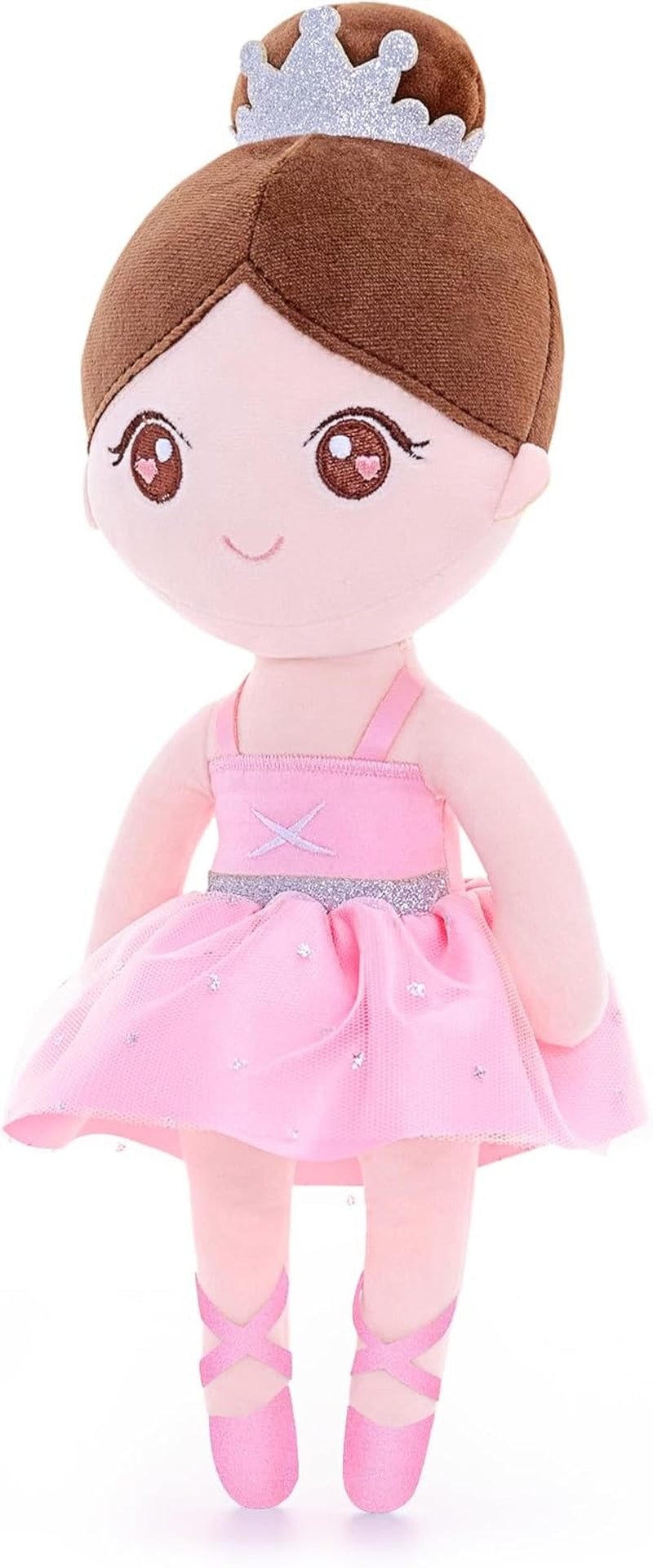 SOFT PLUSH BALLET DOLL: PINK