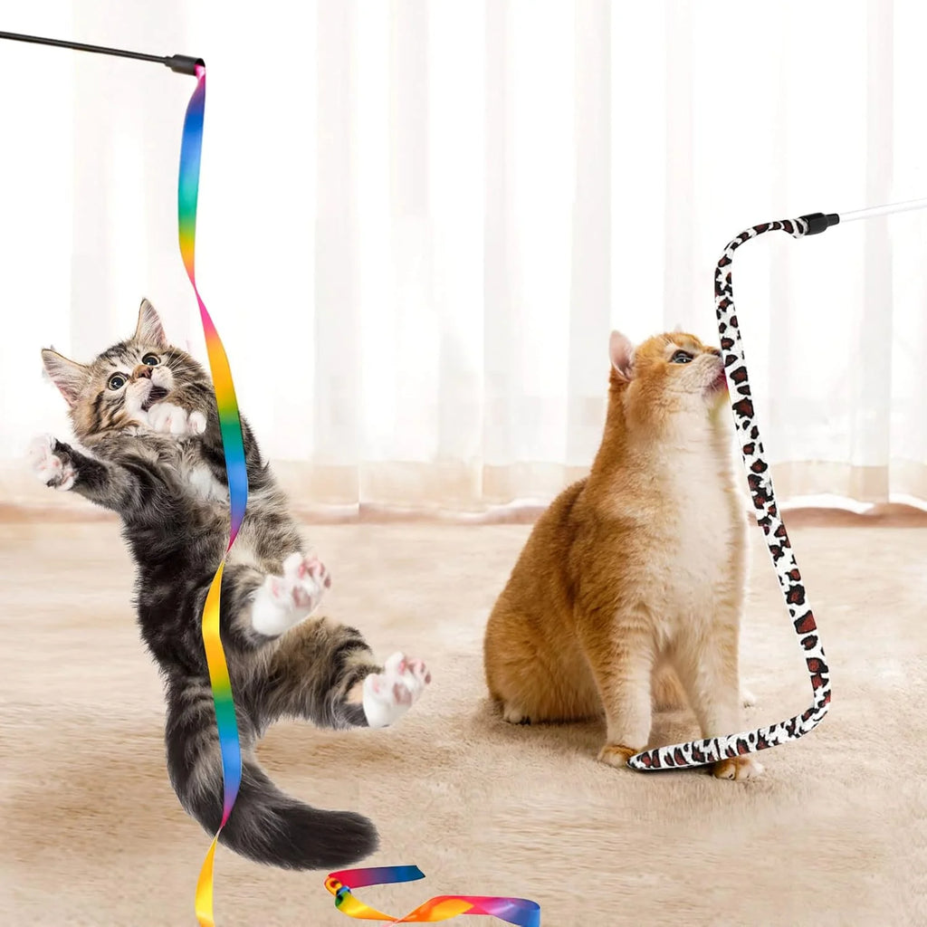 Ultimate 34-Piece Cat Toy Set - Interactive Tunnels, Wands & Catnip Teasers for Endless Fun!