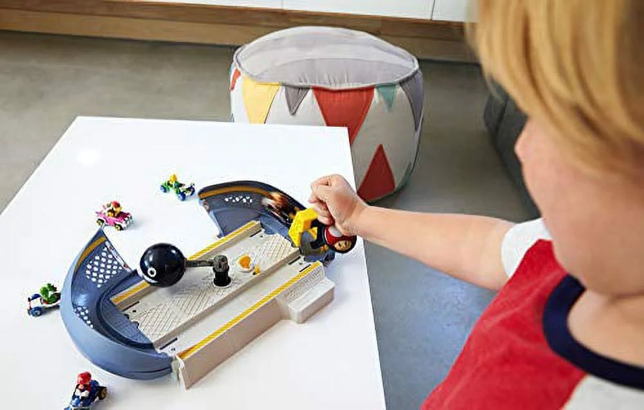 Mario Kart Chain Chomp Track Set - Ultimate Racing Fun with Mario Kart Vehicles!
