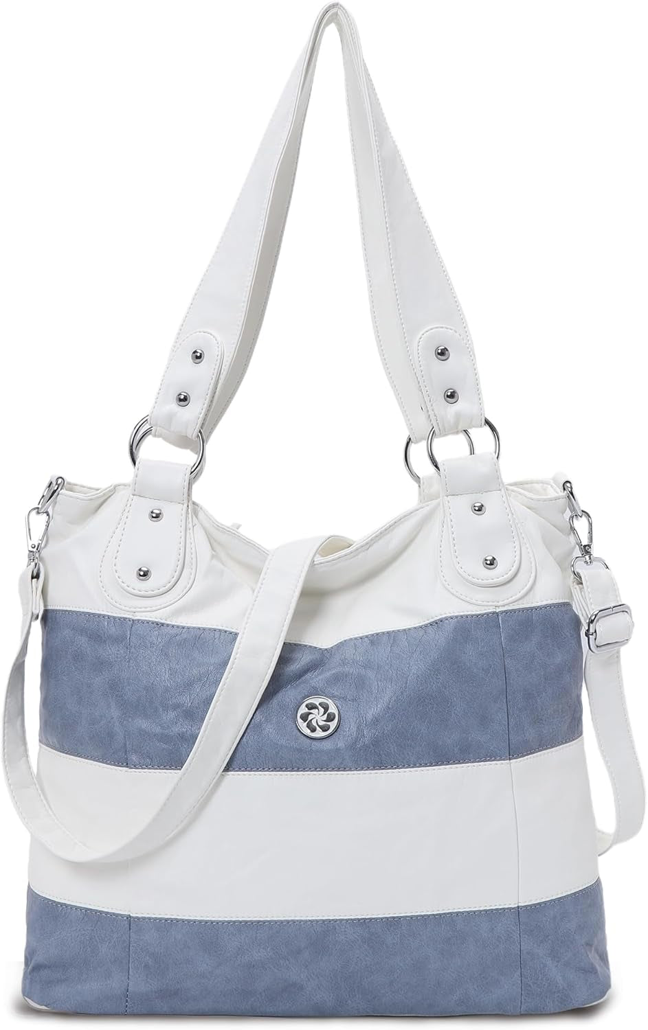 Chic Multi-Color Striped  Hobo Purse - Versatile Crossbody & Shoulder Bag for Women