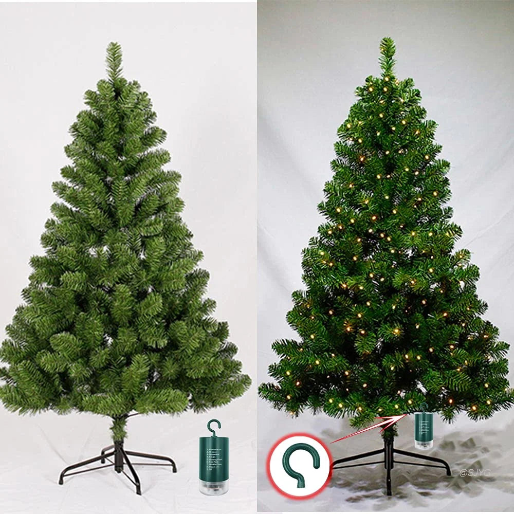 Christmas Lights, Battery Operated String Lights 100 LED 33Ft Mini Lights for Christmas Tree Wreath Party Christmas Decor, Warm White