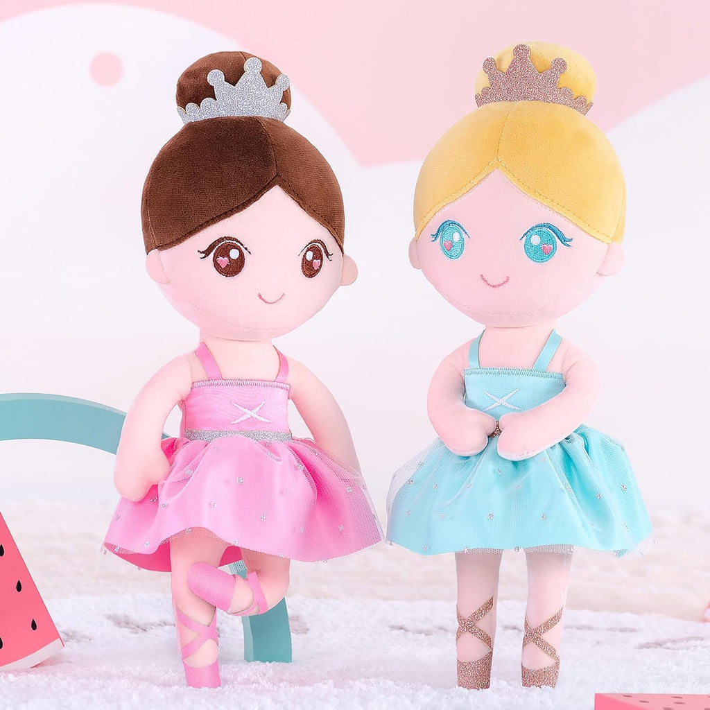 SOFT PLUSH BALLET DOLL: PINK