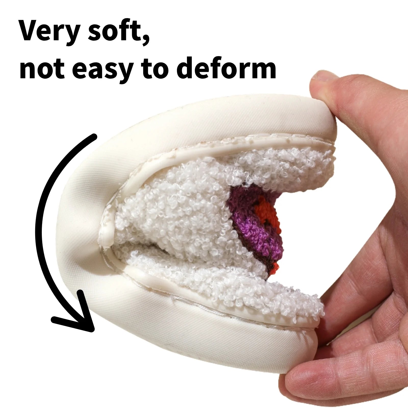 Adorable Ghost Print Plush Halloween Slippers - Cozy Slip-On House Shoes for Men and Women