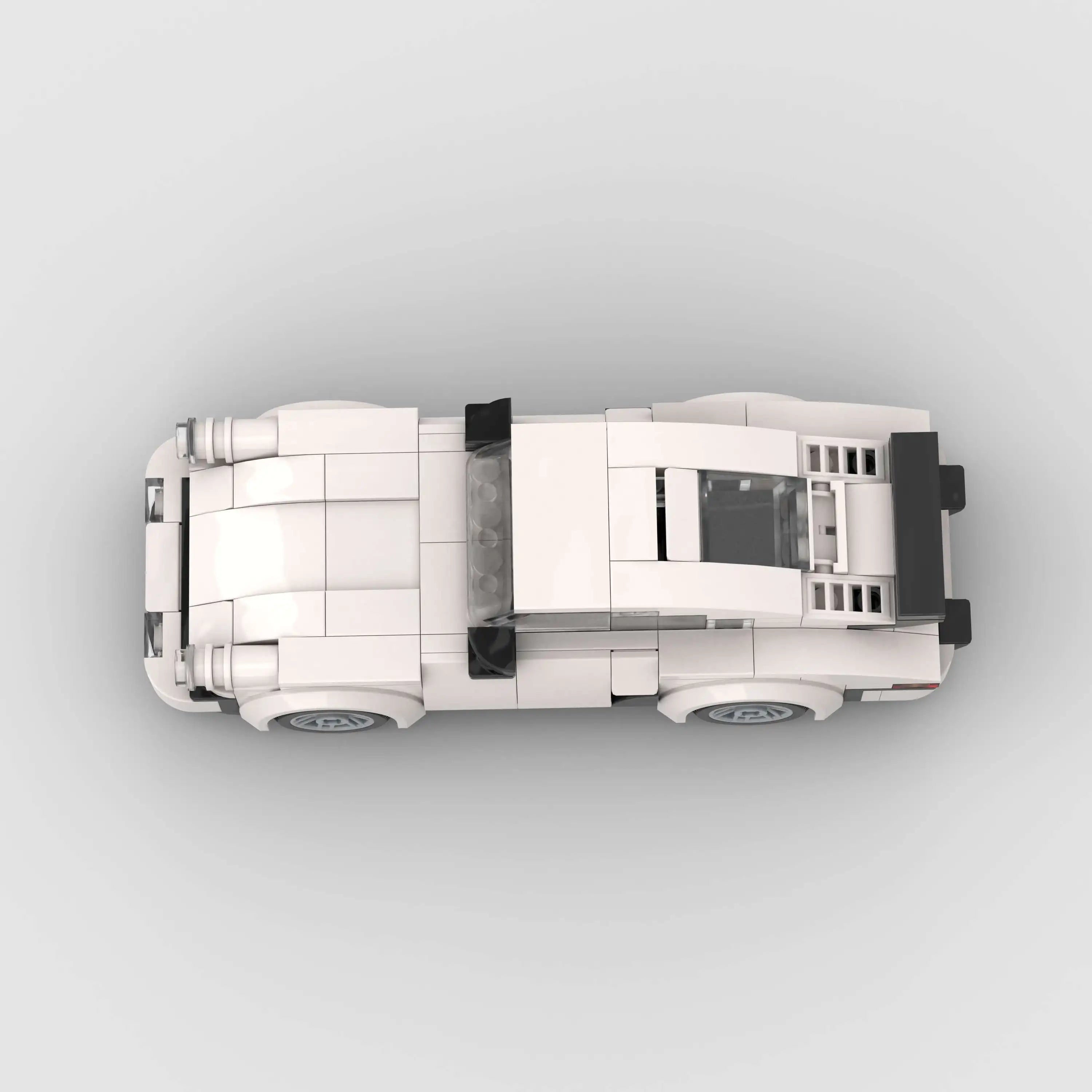 MOC Rally Racing Car Model, City Vehicle Building Set, Creative Garage Toys, Toy Assembly Vehicle Loved by Boys