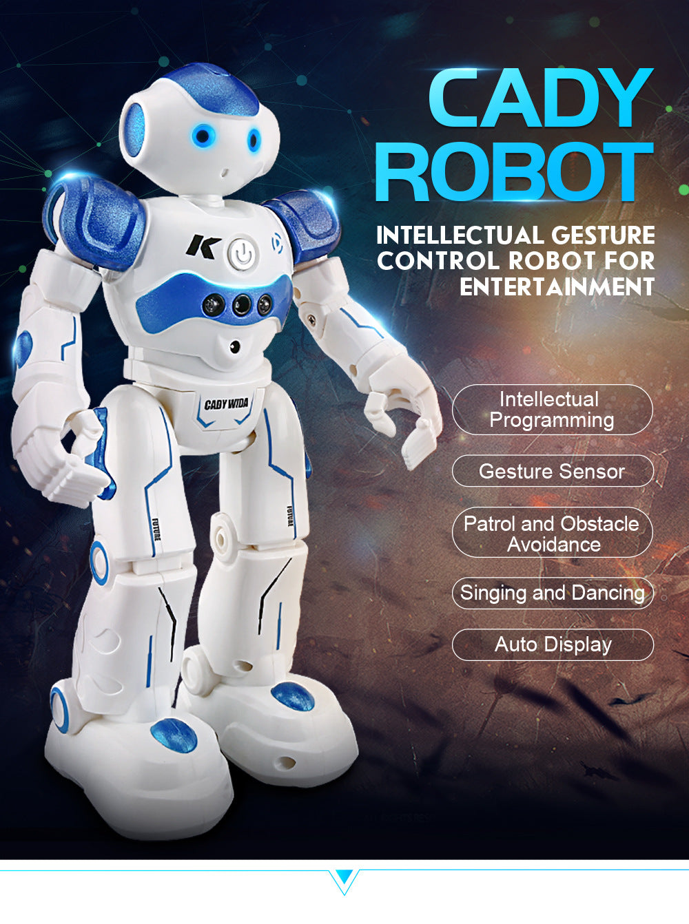 Children'S Interactive Intelligent Remote Control Robot Educational Toy