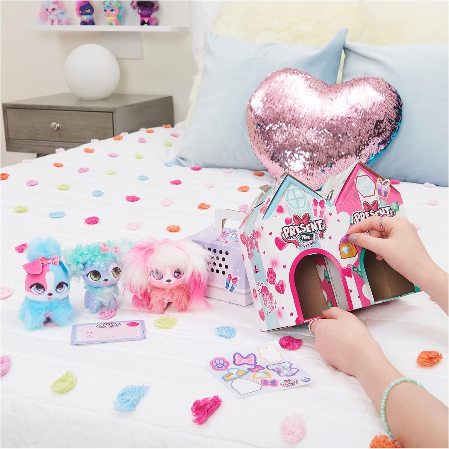 FLUFFY BFFs 3-PACK OF PLUSH TOYS: AGES 5+